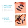 TOVINANNA Mini Electric Shaver Brush Shaver Soft Bristles Facial Hair Removal Device for Daily Use view 3