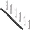 TOVINANNA 1set Eyebrow Replaceable Blades and Storage Box Lightweight Women Facial Hair Shaver for Precise Eyebrow Trimming and Hair Removal Portable for Travel and Daily Use view 1