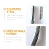 TOVINANNA 1set Eyebrow Replaceable Blades and Storage Box Lightweight Women Facial Hair Shaver for Precise Eyebrow Trimming and Hair Removal Portable for Travel and Daily Use view 4