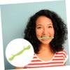 Baluue Smile Practice Tool Silicone Speech Stutter Trainer Ergonomic Lip Exerciser for Natural Smile Safe Food-grade Material Portable Design for Speech Clarity for Users view 4