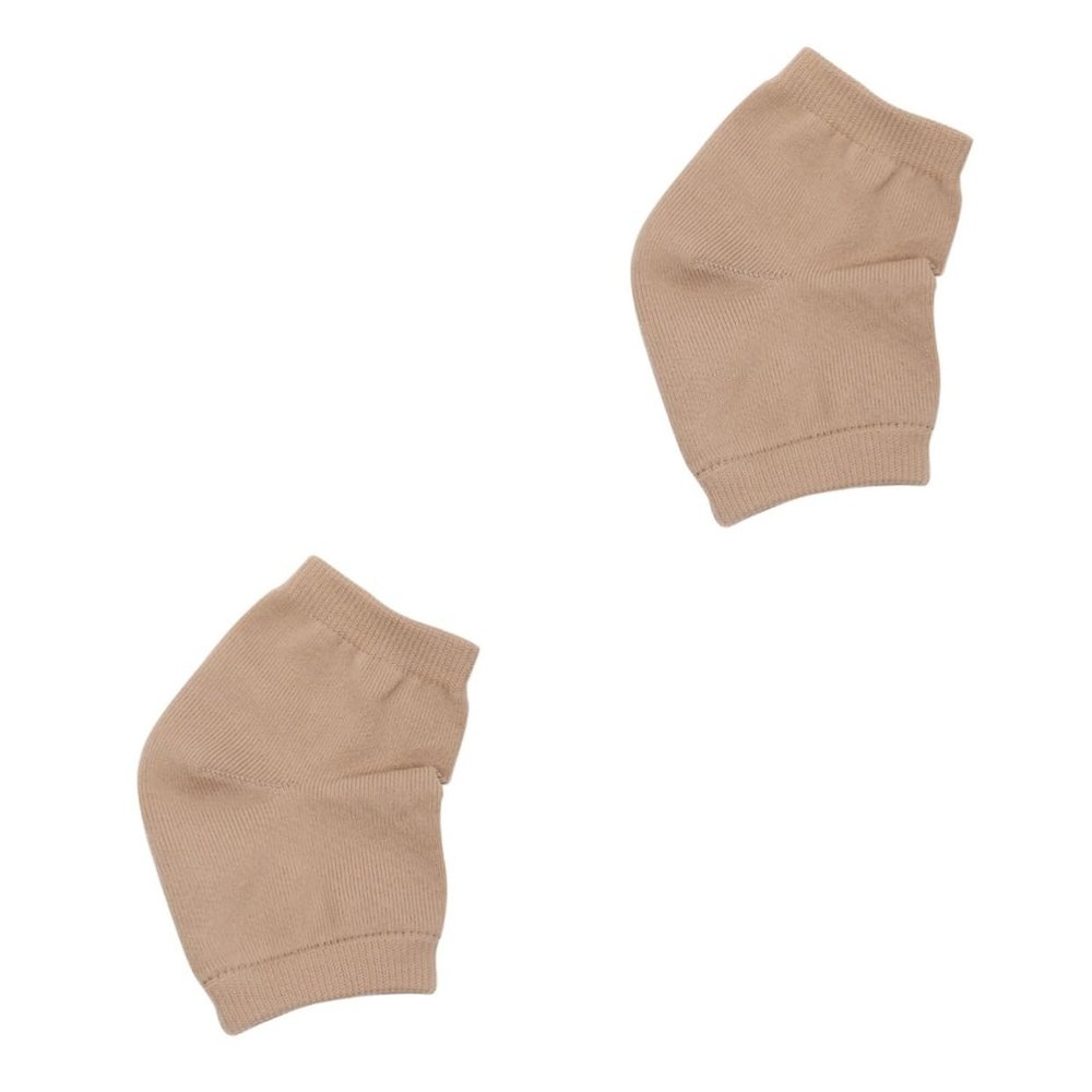Gogogmee 2pcs Quality Sebs Gel Ankle Socks Women Moisturizing Toeless Compression for Cracked Skin