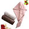 Baluue 3pcs Hair Drying Cap Towel Wrap Soft Absorbent Fast Drying Frizz Head Towels Wrap Hair Accessories for Travel view 2