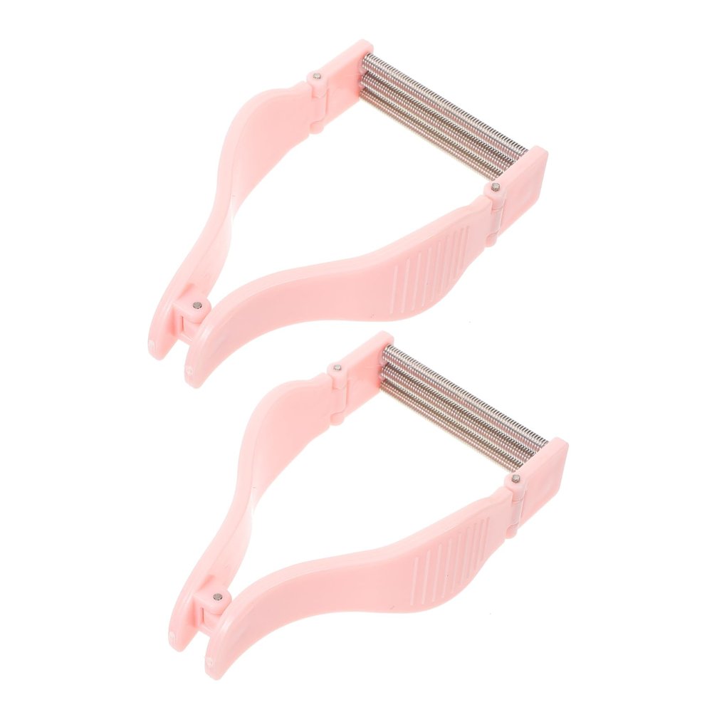 TOVINANNA 2pcs Manual Face Epilator Tool for Women Spring Hair Removal Device for Facial and Lip Hair Portable and Lightweight for Home Travel Use