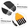 HAPINARY 48pcs Electric Shaver Cleaning Brush Portable Brushes for Razor Clipper Keyboard Gaps Durable Ergonomic Design for Home and Travel Use view 4