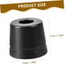 TOVINANNA Double-sided Razor Stand Holder Metal Razor Stand for Shower Storage Space for Razor and Brush view 2