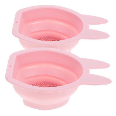 IWOWHERO Silicone Makeup Brush Cleaner Rabbit Shape Hanging Makeup Sponge Puff Cleaner