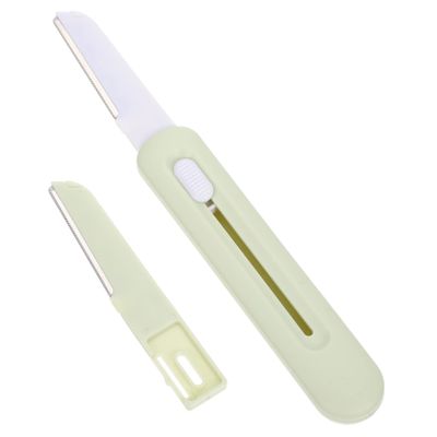Baluue 1set Stainless Steel Eyebrow Replacement Precision Brow Trimmer for Women Travel-friendly Facial Hair Remover to Use