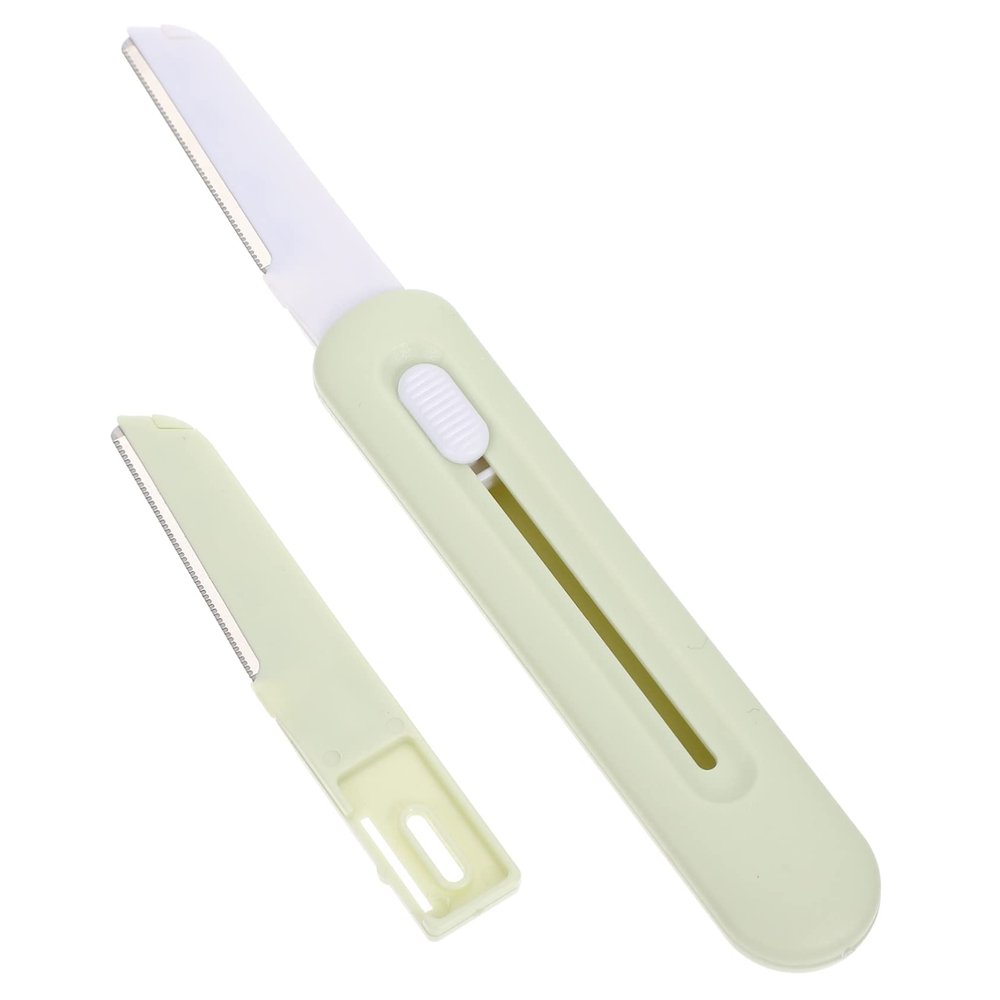 Baluue 1set Stainless Steel Eyebrow Replacement Precision Brow Trimmer for Women Travel-friendly Facial Hair Remover to Use