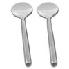 FRCOLOR 2pcs Zinc Alloy Face Mask Applicator Tool Rounded Head Moisturizing Lip Mask Spoon for Skincare Reusable Cosmetic Spatula view 1