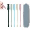Nose Hair Trimmer,2024 New Double Sided 2-in-1 Nasal Hair Cutter, Nose Hair Removal Razors,Manual Hair Remover Tool,360 Rotating Nose Hair Trimmer with Ear Picker for Men Women (Multicolor 5PCS) view 1