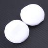 Baluue 5pcs Round Makeup Powder Puff Pure Cotton Body Puff for Loose Powder Application Soft and Washable with Ribbon for Easy Handling White view 4