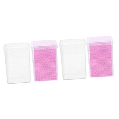 Baluue 800pcs Eyelash Glue Cleaning Pads Cotton Wipers for Salon and Home Use for Glue Bottle Cleaning and Eyelash Extension Removers