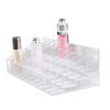 WOONEKY Lipstick Organizer Slots Makeup Storage Display Stand for Vanity Dresser and Bathroom Countertop for Lipsticks Lip Gloss and Cosmetics view 1