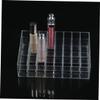 WOONEKY Lipstick Organizer Slots Makeup Storage Display Stand for Vanity Dresser and Bathroom Countertop for Lipsticks Lip Gloss and Cosmetics view 3