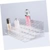 WOONEKY Lipstick Organizer Slots Makeup Storage Display Stand for Vanity Dresser and Bathroom Countertop for Lipsticks Lip Gloss and Cosmetics view 4