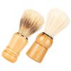 Baluue Beard Brush Shaving Brush 2pcs Men's Wood Handle Barber Accessories Shaving Soap Father's Day Presents view 1