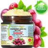 Botanical Beauty CRANBERRY SEED OIL BUTTER 100% Natural, Pure RAW VIRGIN UNREFINED Cold-Pressed for Face, Skin, Body, Hair, Lip, Nails. Rich in Vitamin C, Omega 3, Omega 6, omega-9 (8 Fl Oz) view 2