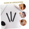 Baluue 50pcs Dual-sided Eyeshadow Sponge Applicators with Long Handle Tips for Smooth Application Makeup Tool for Women and Makeup Artists Black view 4
