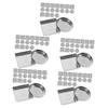 Gogogmee 150pcs Paint Palette Tray Empty Metal Eyeshadow Pans for Makeup Palette Diy Accessory view 1