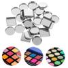 Gogogmee 150pcs Paint Palette Tray Empty Metal Eyeshadow Pans for Makeup Palette Diy Accessory view 3