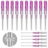 Catheter Piercing Needles 10Pcs - Prgislew 20G IV Catheter Needles Ear Nose Piercing Needles Hollow Needles for Lip Tongue Belly Cartilage Piercing Kit Piercing Supplies view 1
