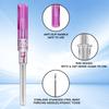 Catheter Piercing Needles 10Pcs - Prgislew 20G IV Catheter Needles Ear Nose Piercing Needles Hollow Needles for Lip Tongue Belly Cartilage Piercing Kit Piercing Supplies view 2