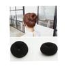 Baluue 3pcs Sponge Bun Maker Black Hair Donut Styling Tools for Elegant Ballerina Buns for Dance and Everyday No Damage to Hair view 3