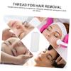 HONMEET Cotton Thread Hair Removal Tool for Women Facial Hair Epilator with Smooth Finish Use Threading System for Unwanted Removal Multi-Purpose Facial Grooming view 4