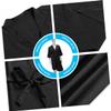 COSMEVIVI Simple Bathrobe Spa Salon Gown Hairdressing Clothes Beauty Center Costume Fleece Robe view 3