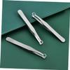 Healeved Stainless Steel Nose Hair Clip Painless Precision Trimmer for Men Women Reusable Nasal Clippers Round Head Design view 3