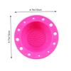 Baluue Silicone Brush Cleaner Mat Makeup Brush Holder Scrubber Board for Makeup view 2