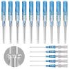Catheter Piercing Needles 10Pcs - Prgislew 22G IV Catheter Needles Ear Nose Piercing Needles Hollow Needles for Lip Tongue Belly Cartilage Piercing Kit Piercing Supplies view 1