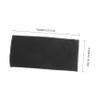 PLAFOPE 2pcs Cotton Towels for Bathroom Black Towel for College Dorm Hair Drying view 2