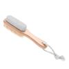 BIUDECO 2pcs Callus Scrubber Foot Exfoliator Double Sided Pumice Stone Bristle Brush for Hands Feet view 1