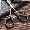 minkissy 6pcs Eyebrow Scissors Stainless Steel Grooming Scissors for Men Women Includes Precision Trimmer for Eyebrows Facial Hair Lash Trimming and Easy to Clean view 2