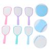 VINTORKY 6pcs Candy Portable Mirror Makeup Mirror Practical Cosmetics Compact Lightweight Design High-Definition Surface view 2