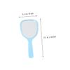VINTORKY 6pcs Candy Portable Mirror Makeup Mirror Practical Cosmetics Compact Lightweight Design High-Definition Surface view 3