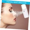Baluue USB Rechargeable Face Spray Device Portable Nano Mist Sprayer for Hydration Deep Skin Moisture and Dry Women and Girls Anytime Anywhere view 4