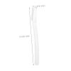 FOMIYES 3sets Eyebrow Trimmer Set Clothes Shaver Hair Shaver Womens Razors Face Shaver Eyebrows Razor Shaving Razor Face Eyebrow Trimmer for Women Face Razors Abs White 10pcs*3 view 2