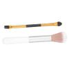 GOOHOCHY Double-ended Eye Shadow Brushes for Women Highlighter and Makeup Brush Plastic Wool Material view 1