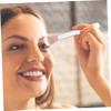 GOOHOCHY Double-ended Eye Shadow Brushes for Women Highlighter and Makeup Brush Plastic Wool Material view 4