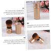 AUTSUPPL 3pcs Portable Makeup Foundation Applicator Brush Retractable Design for Liquid Makeup Ergonomic and Chic Cool and Essential Cosmetic Tool for Blending view 3