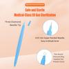 2 Pack of Disposable Sterile Acne Remover Tools Safe Pimple Popper Tool Aseptic Blackhead Remover Tools Sanitary Comedone Extractor Tool Pimple Extractor Tool view 4