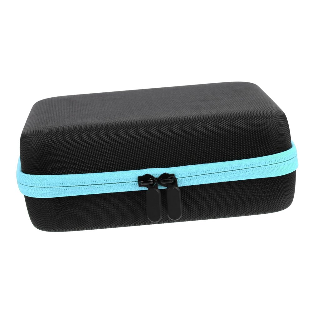 BELLIFFY 30grid Carry Essential Oil Case Portable Organizer for Model Paint Perfume Toiletry Bag Compartment Layout