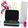 BELLIFFY 30grid Carry Essential Oil Case Portable Organizer for Model Paint Perfume Toiletry Bag Compartment Layout view 2