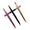 Baluue 3pcs Retractable Dual-ended Lip Brush Professional Makeup Applicators for Lipstick Concealer Includes Black Brushes Easy to Clean Portable view 1