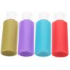 MERRYHAPY 4pcs Small Portable Shampoo and Lotion Bottles Refillable Travel Containers for Toiletries Leak and Lightweight Empty Squeeze Bottles for Shampoo and Lotion for Travel Use view 1