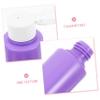 MERRYHAPY 4pcs Small Portable Shampoo and Lotion Bottles Refillable Travel Containers for Toiletries Leak and Lightweight Empty Squeeze Bottles for Shampoo and Lotion for Travel Use view 3