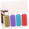 MERRYHAPY 4pcs Small Portable Shampoo and Lotion Bottles Refillable Travel Containers for Toiletries Leak and Lightweight Empty Squeeze Bottles for Shampoo and Lotion for Travel Use view 4