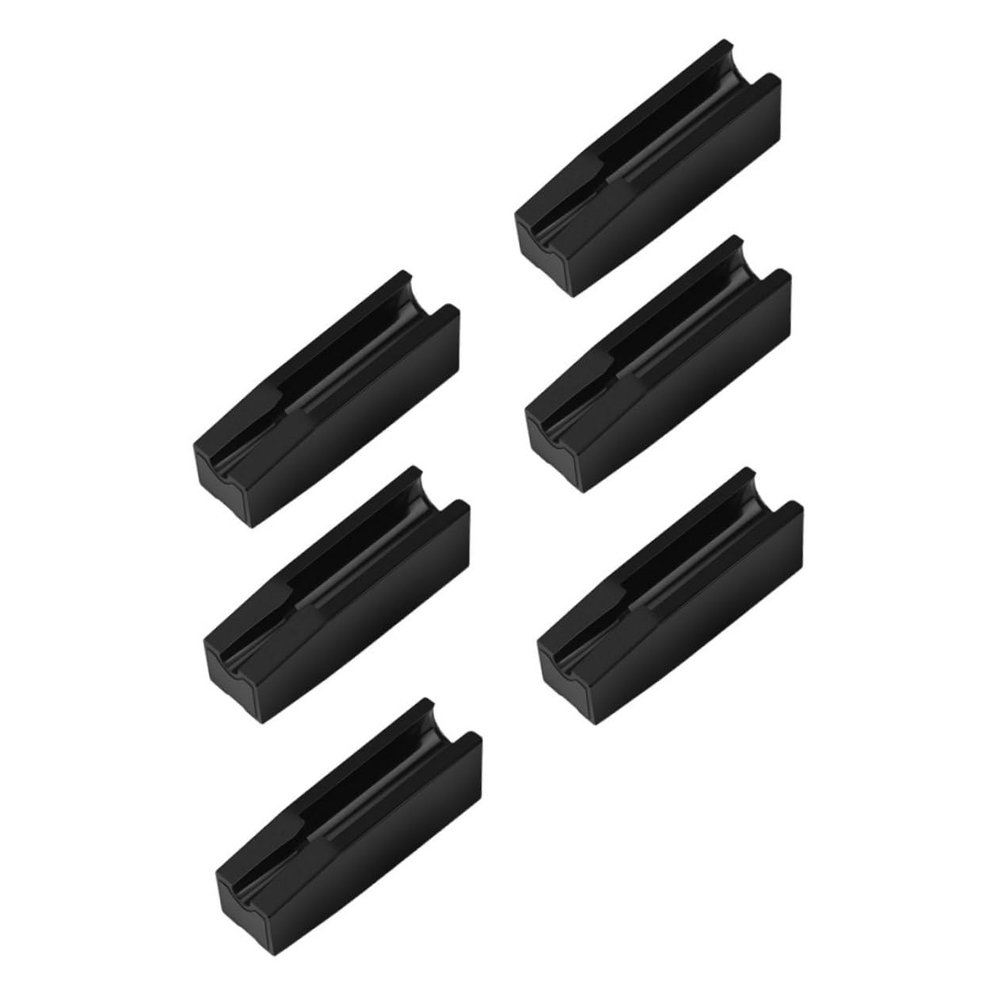 WOONEKY 6pcs Professional Pencil Sharpener Lid for Eyebrow Trimmer Eyebrow Pencil Sharpener Slot